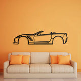 2015 Corvette Z51 Convertible Metal Car Wall Art - NC0525