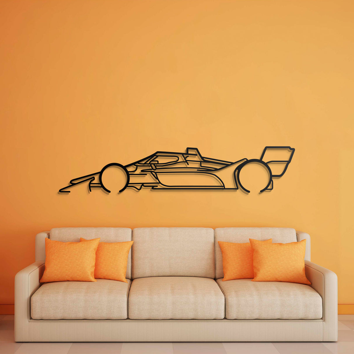 2022 Indy Car Classic Metal Car Wall Art - NC0792