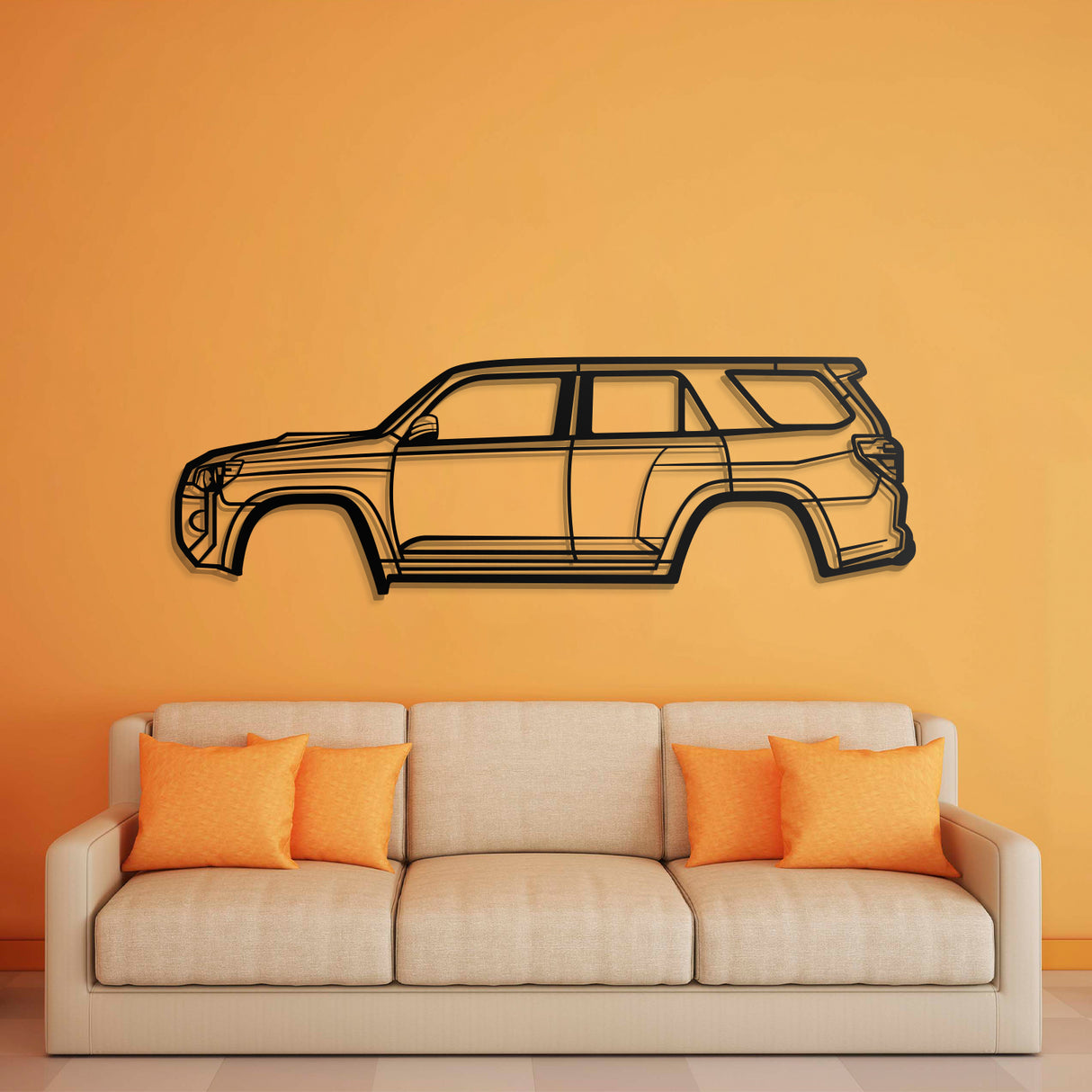 2021 4Runner Premium Metal Car Wall Art - NC0735