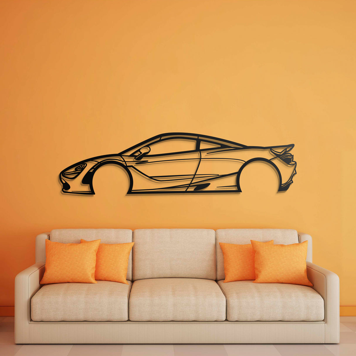 2022 720S Performance Metal Car Wall Art - NC0773