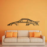 911 Flat Nose 1973 Classic Metal Car Wall Art - NC0847