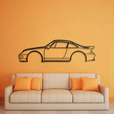 1998 Carrera 4S Metal Car Wall Art - NC0264