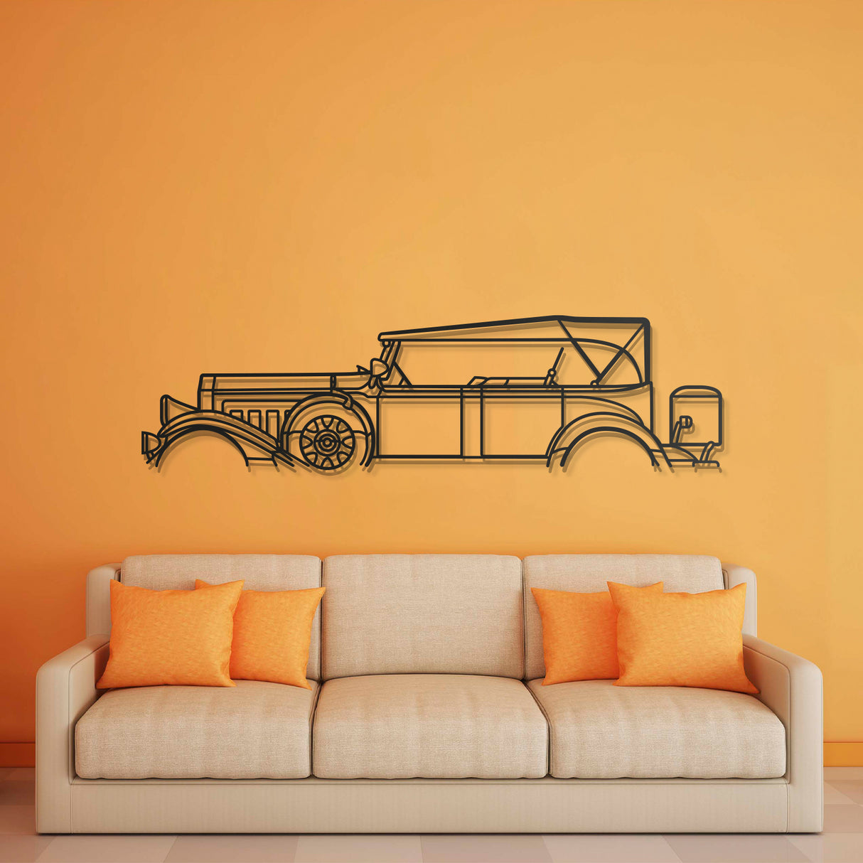 1931 Model 43 Classic Metal Car Wall Art - NC0014