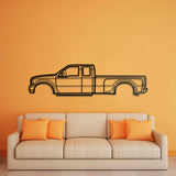 1999 F-350 Super Duty 1st Gen Metal Car Wall Art - NC0275