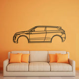 2012 Range Rover Evoque L538 (1st Gen) Metal Car Wall Art - NC0476