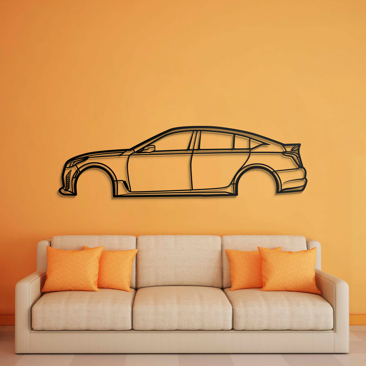 2023 CT5-V Blackwing Metal Car Wall Art - NC0825