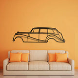 1946 Silver Wraith Metal Car Wall Art - NC0024