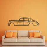 1955 Silver Cloud Metal Car Wall Art - NC0039