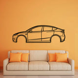 2022 Model Y Metal Car Wall Art - NC0798