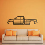 2002 Ram 3500 Metal Car Wall Art - NC0302