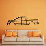 2002 Ram 1500 3rd Gen Metal Car Wall Art - NC0301