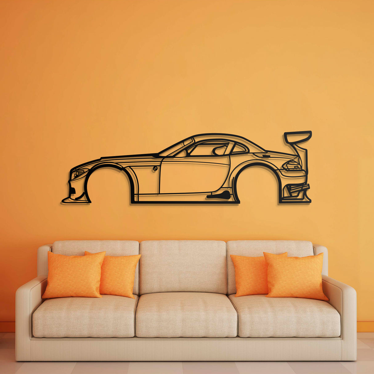 2010 Z4 GT3 Metal Car Wall Art - NC0413