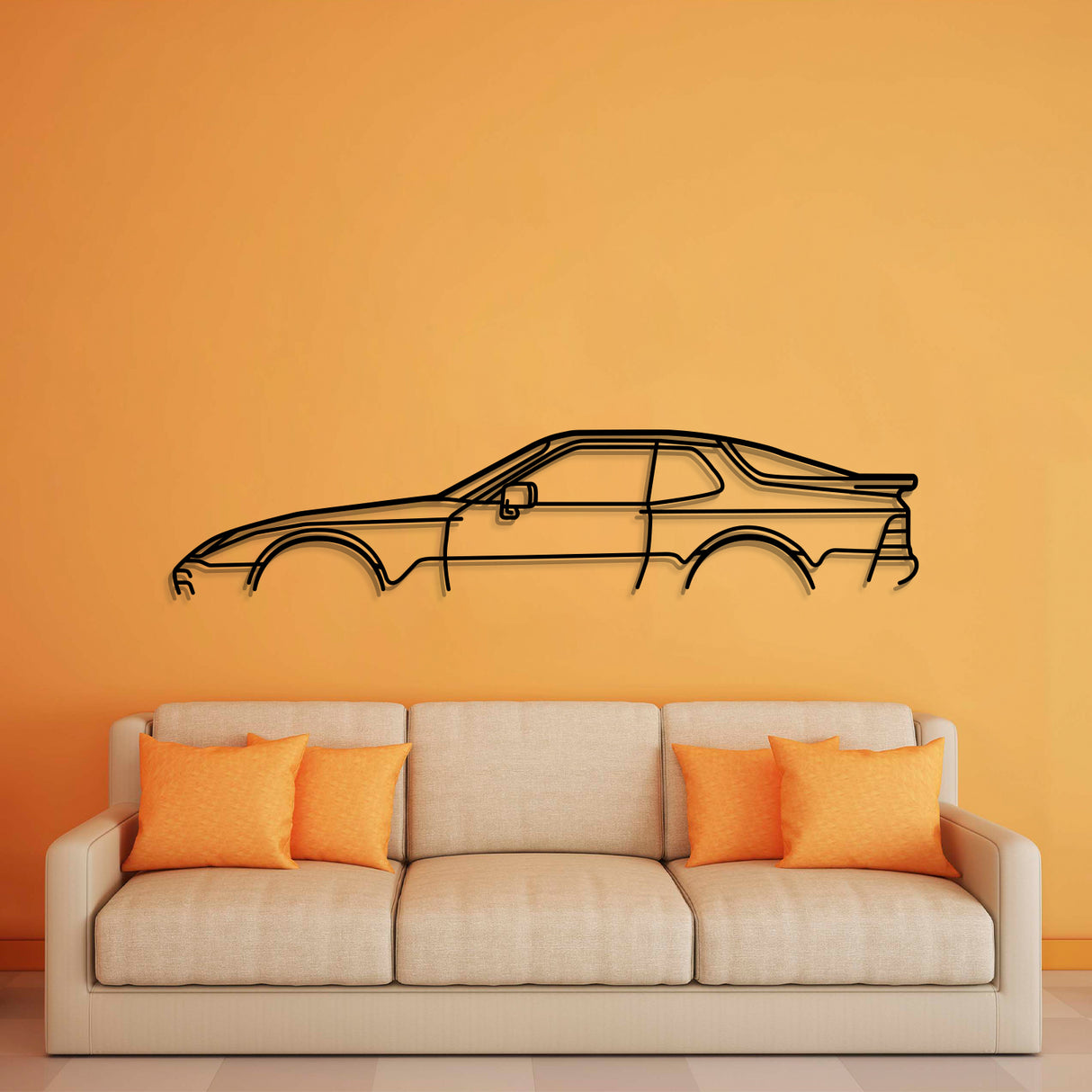 944 Metal Car Wall Art - NC0882