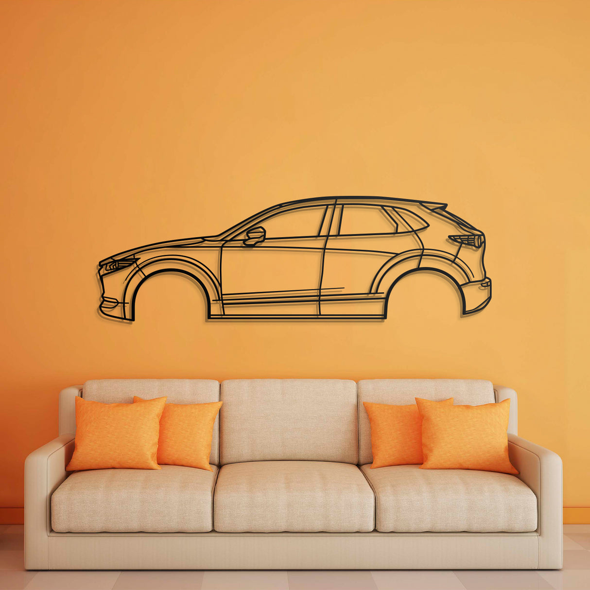 2020 CX-30 1st Gen (DM) Metal Car Wall Art - NC0699