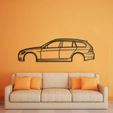 2009 E91 Metal Car Wall Art - NC0387