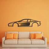 1998 Testarossa Metal Car Wall Art - NC0271