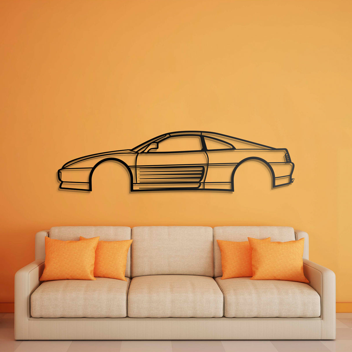 1994 348 Metal Car Wall Art - NC0249