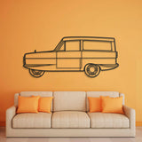 1972 Reliant Supervan III Metal Car Wall Art - NC0149