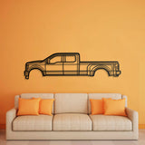 2017 F-350 Super Duty 4th Gen Metal Car Wall Art - NC0592