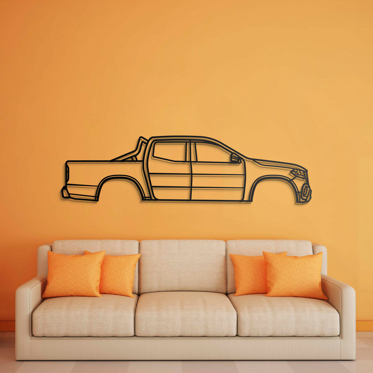 2018 X-Class Metal Car Wall Art - NC0636