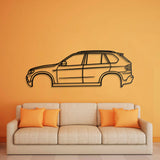 2007 X5 E70 2nd Gen Metal Car Wall Art - NC0356