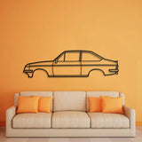 1977 Escort RS1800 Metal Car Wall Art - NC0174