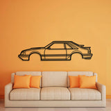 1986 Ford Mustang SVO Metal Car Wall Art - NC0207