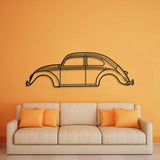 1963 Beetle Metal Car Wall Art - NC0067