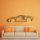 1966 GT-40 Metal Car Wall Art - NC0086