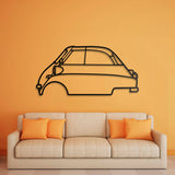 1957 Isetta 300 Export Metal Car Wall Art - NC0051