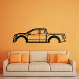 2017 F-150 Raptor 2nd Gen Metal Car Wall Art - NC0590