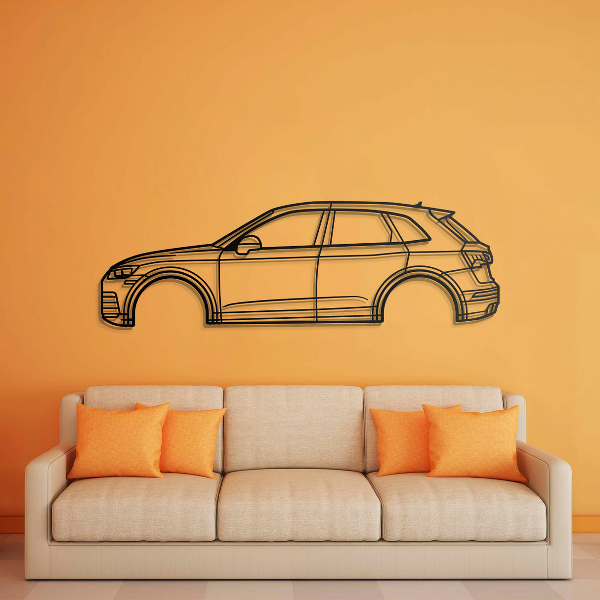 2018 SQ5 2nd Gen Metal Car Wall Art - NC0630