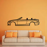 2008 E93 Cabrio Metal Car Wall Art - NC0364