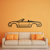 2005 Thunderbird Convertible Metal Car Wall Art - NC0326