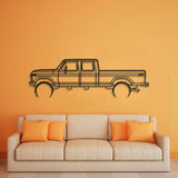 1976 F-350 Metal Car Wall Art - NC0171