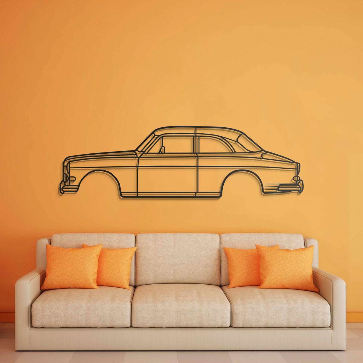 1970 Amazon P130 Metal Car Wall Art - NC0125