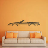 1989 Camaro Convertible Metal Car Wall Art - NC0222