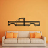 1962 Gladiator SJ Metal Car Wall Art - NC0066