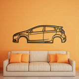 2014 Fiesta ST Metal Car Wall Art - NC0503