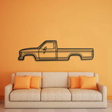 1983 Ranger 1st Gen Metal Car Wall Art - NC0200