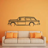 1955 Nomad Metal Car Wall Art - NC0038