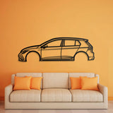 2022 Golf GTI Metal Car Wall Art - NC0787