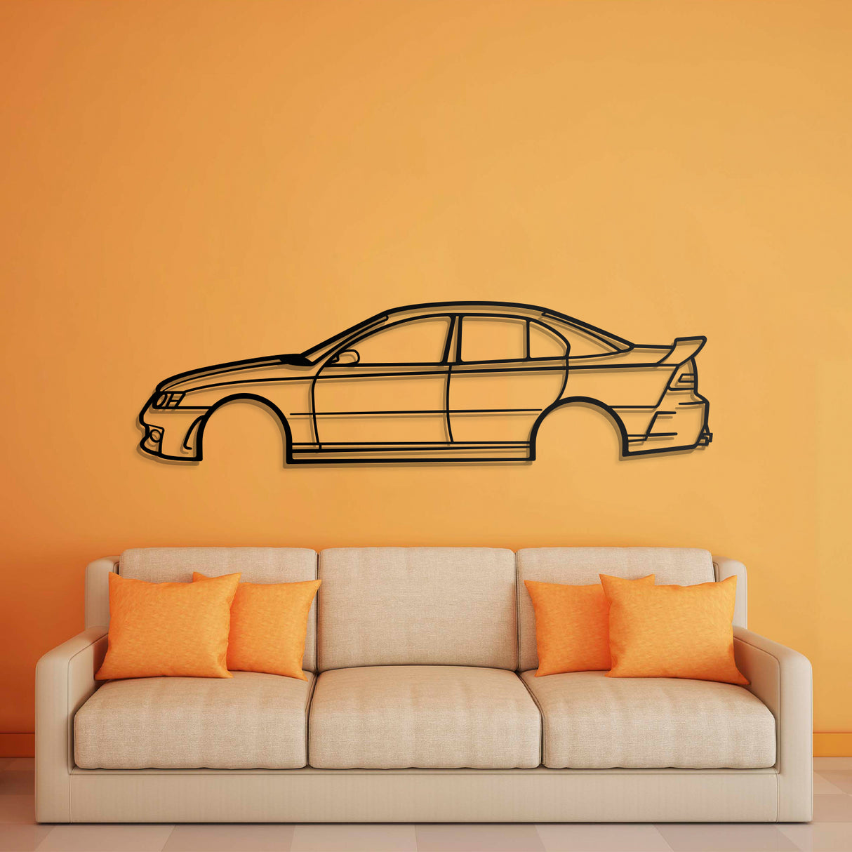 2003 Clupsport Metal Car Wall Art - NC0305