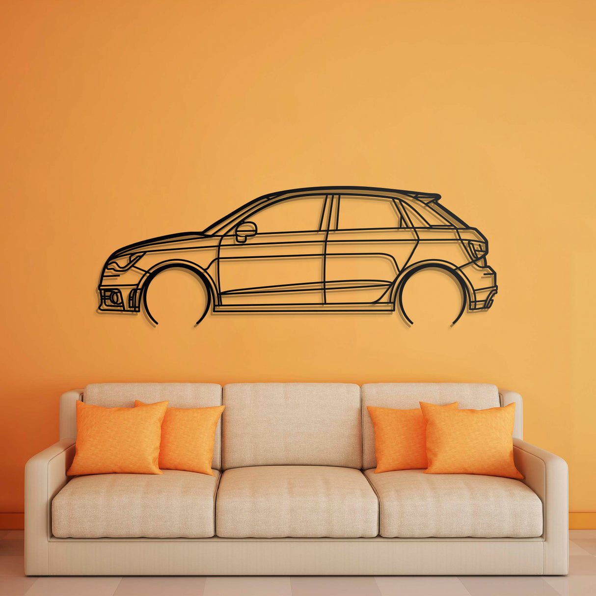 A1 Metal Car Wall Art - NC0885