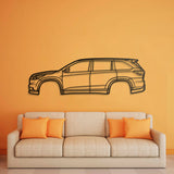 2014  Highlander 3rd Gen (XU50) Metal Car Wall Art - NC0494