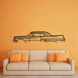 1957 De Ville Coupe Metal Car Wall Art - NC0049