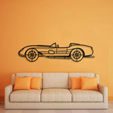 1957 250 Testa Rossa Metal Car Wall Art - NC0050