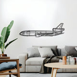 KC-10 aerial refueling tanker wall décor – sleek aviation design, perfect for hangar, office, or living space