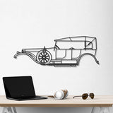 1907 Silver Ghost Metal Car Wall Art - NC0003