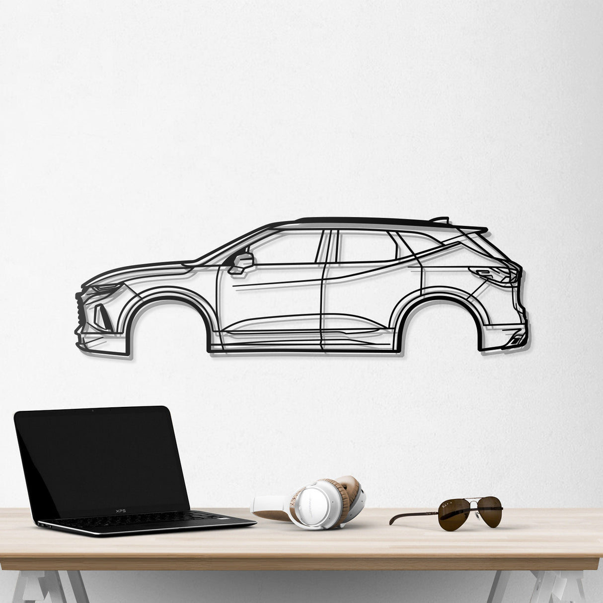 2019 Blazer 3rd Gen Metal Car Wall Art - NC0648